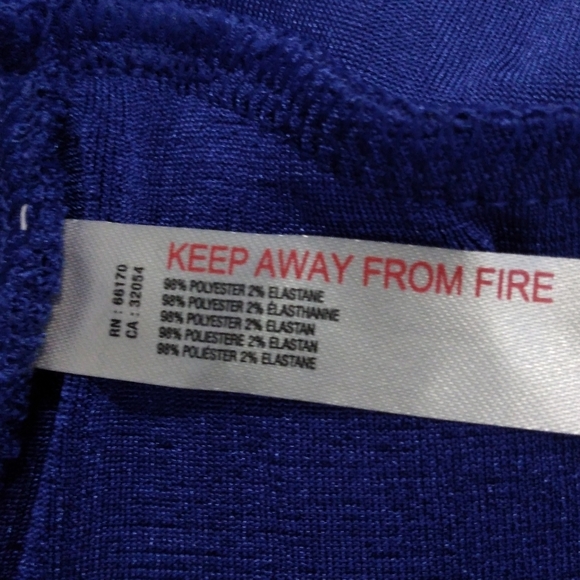 NWT Free People In Your Arms Bodysuit in Electric Indigo Large - Picture 10 of 10